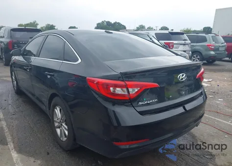 2016 Hyundai Sonata Se из США, поврежденный, VIN 5NPE24AF3GH377106